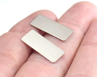 10 Pcs 15x15mm Rhodium Plated Pendant Flat Square Charm Rectangle Charm Square Blank Silver Plated Findings FRY103 FQC
