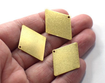 Rohmessing Diamant Erkenntnisse - Diamant 1 Loch Erkenntnisse , 0,5 x 25 x 33 mm