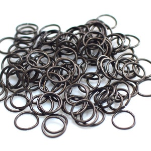 0.7 x 8 mm ,  Antique Copper  Jump Rings Findings