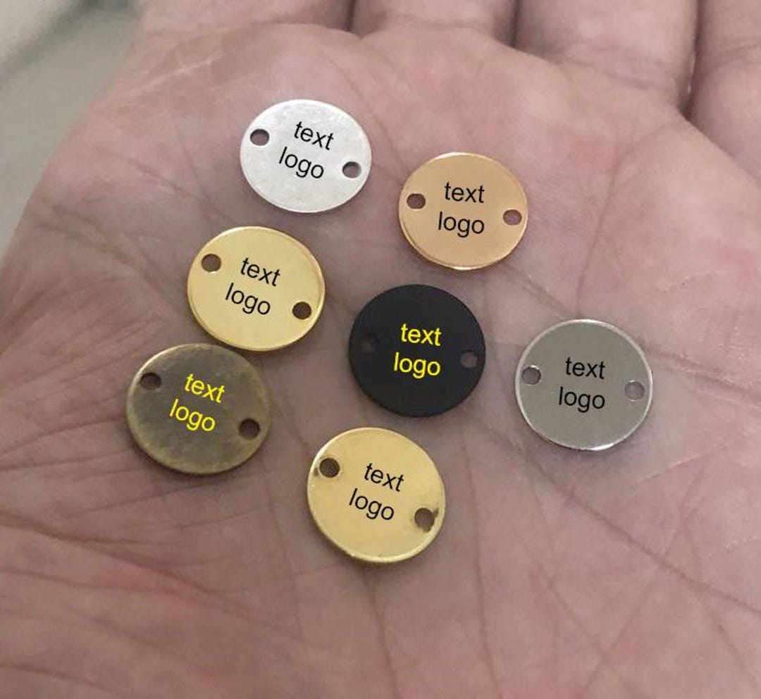 Custom Jewelry Logo Charms -personalized Logo Charms -jewelry Tag ...
