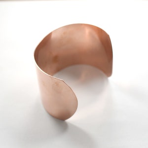 Optional - Raw Copper Bended Sheet Bracelet Cuff Blanks -  Personalized Bracelet Sheet Blanks - Bended