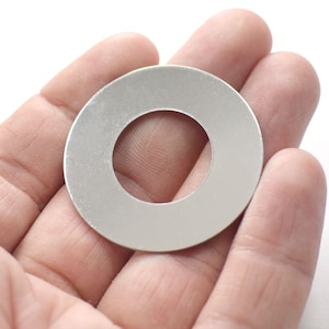 0,7 x 40 mm, cerchi rotondi in acciaio inossidabile - Nessun foro