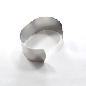 Optional - Stainless Steel Bended Sheet Bracelet Cuff Blanks -  Personalized Bracelet Sheet Blanks - Bended