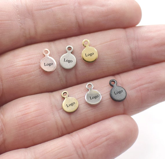 Custom Jewelry Logo Charms personalized Logo Charms jewelry Etsy New
