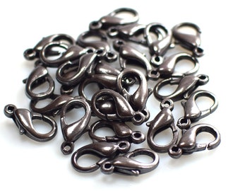 Moschettoni In Rame Anticato Per Gioielli Fai Da Te, 14 Mm, Confezione Da 12 Pezzi