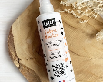 Stoff- und Makramee-Stabilisierungskleberspray – Marke Odif – Fabric Booster 200 ml – Härter und Fixierer