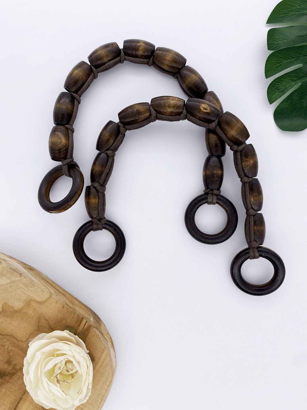 Veemoon Lot De 2 Bases Rondes En Bois Pour Sac à Main - Pour