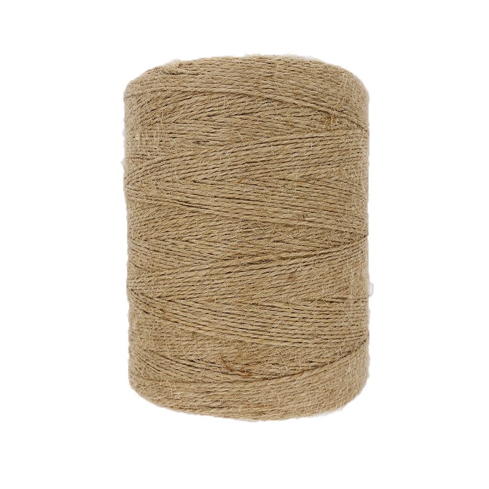 4pcs 100m Natural Jute Thread, 2mm Craft Thread Decoration Thread