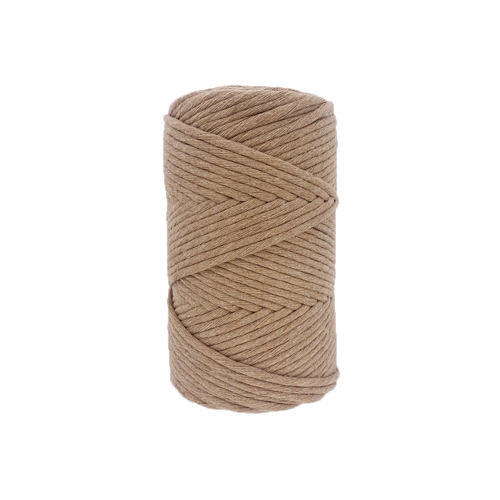 Corde peignée 1,5mm pour macramé en coton recyclé