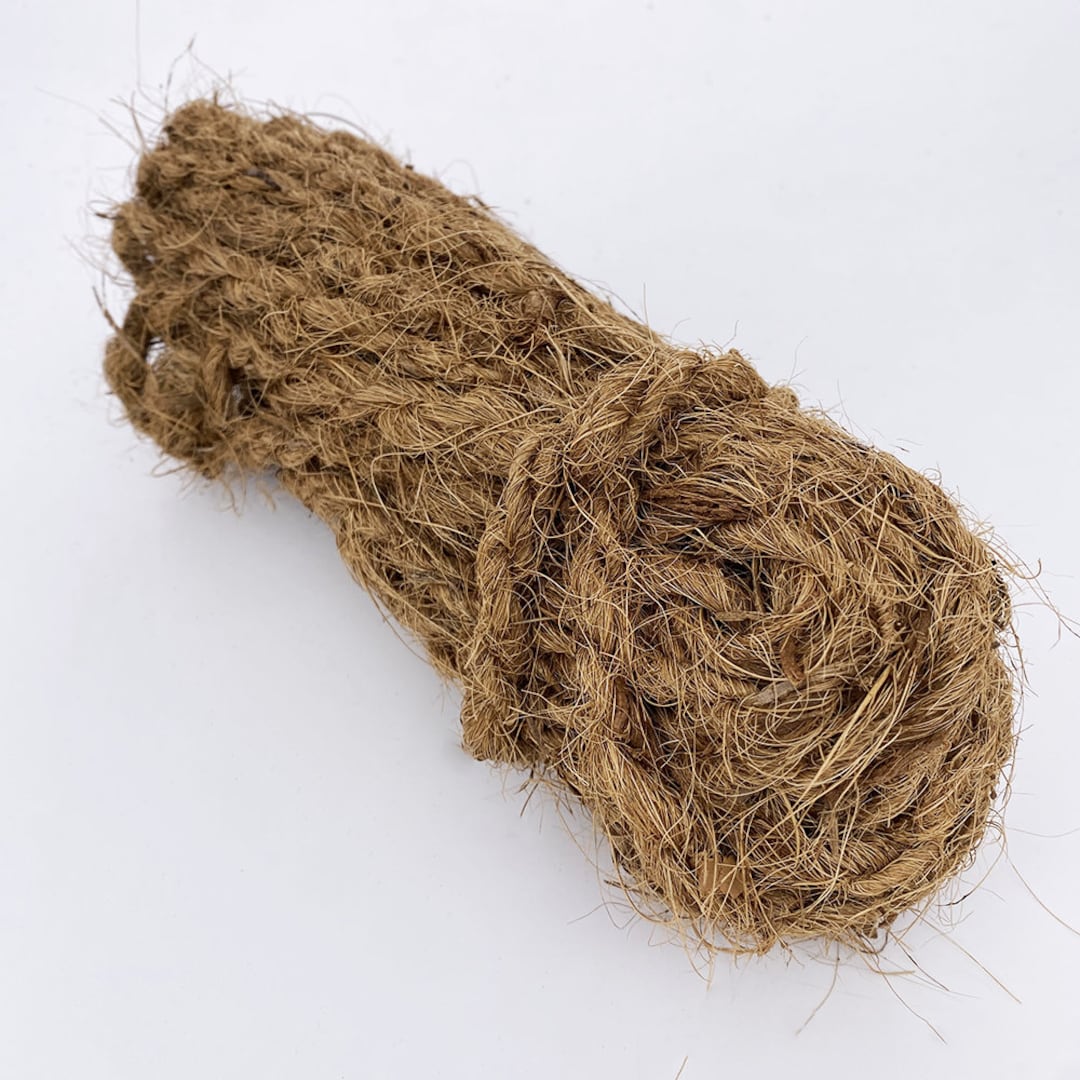 Coconut Fiber Rope Ø 8 Mm, 15m - for Decoration and DIY - Etsy