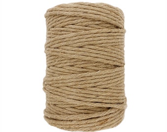 Fine Jute Twine. 5/10/20/50/100/1000m Jute, Burlap, Hessian String Natural  Biodegradable Crafts. Very Fine 1mm, Gift Wrap, Ribbon 