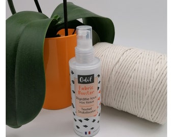 Spray colle stabilisateur de tissu et macramé - Marque Odif - Fabric Booster 200ml - Durcisseur & fixateur