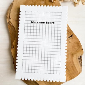 Macrame Board Foam Board for Macrame and Micro Macrame - Making Bracelets, Keychains, DIY and Crafts