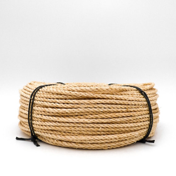 100% Natural & Strong Sisal Rope By The Metre