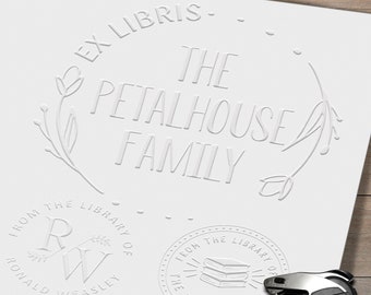 Ex Libris Embosser Etsy Ex Libris Embosser Etsy