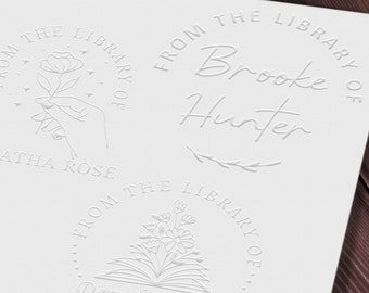 Timbro personalizzato per libri di biblioteca, etichetta personalizzata per libri
