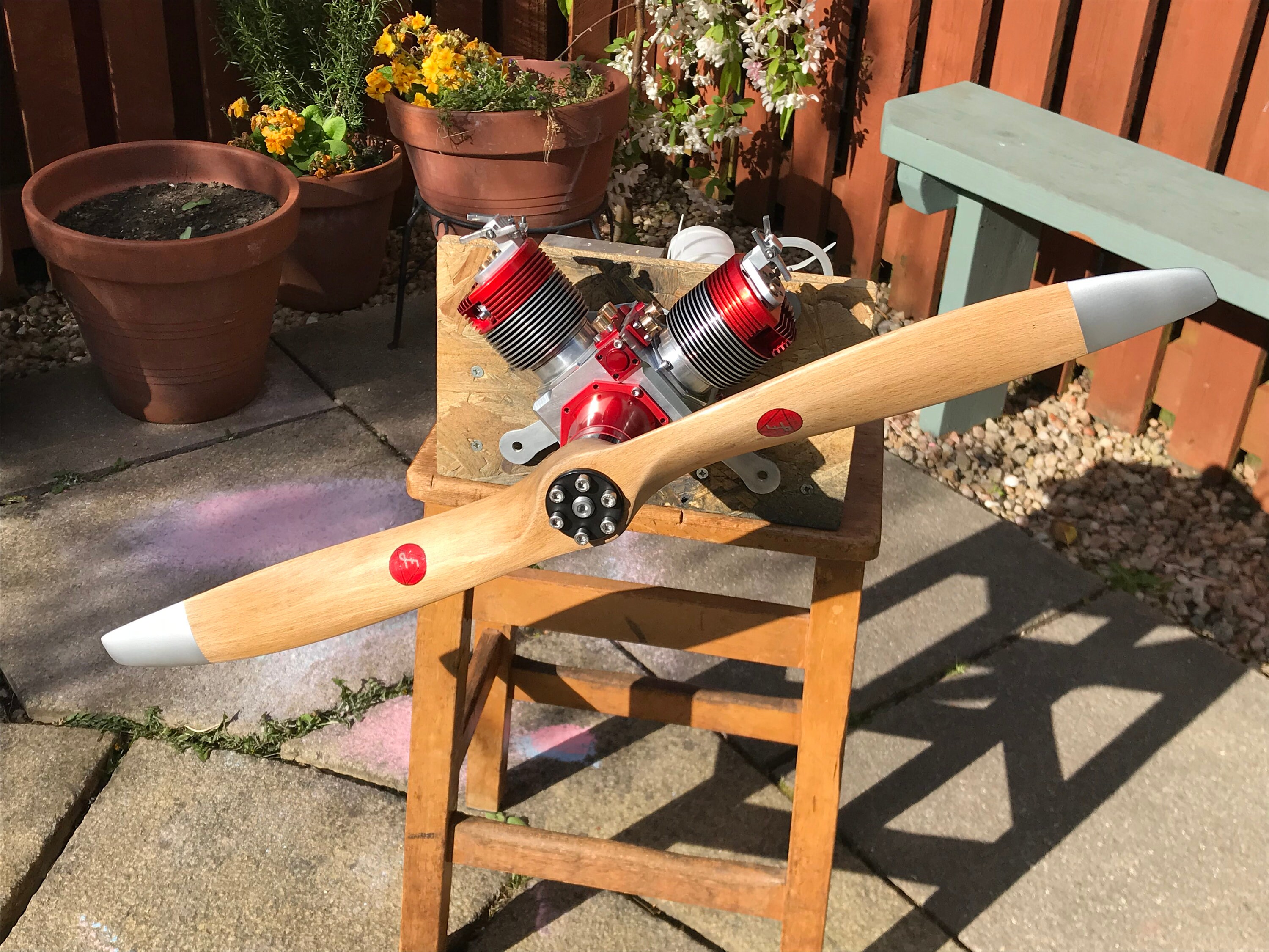 Vtwin Gas Petrol Model Engine Plans for 100cc Four Stroke PLANS ONLY