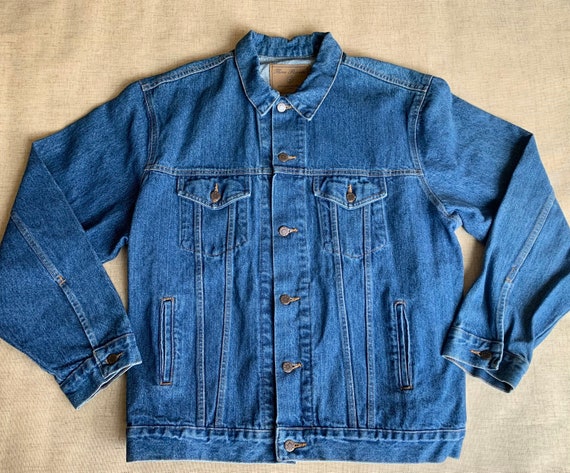 L Vintage BB King Denim Jacket - image 4