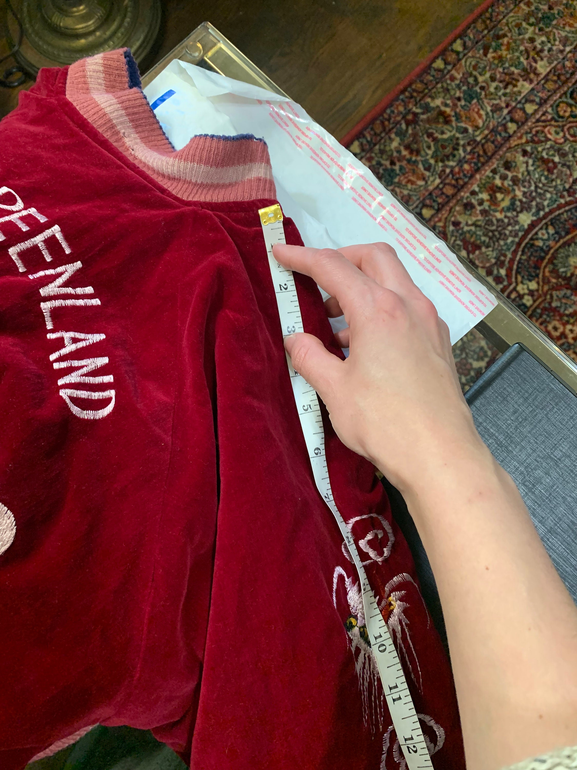 S/M 50s/60s Vintage Sukajan Souvenir Jacket | Embroidered Bomber