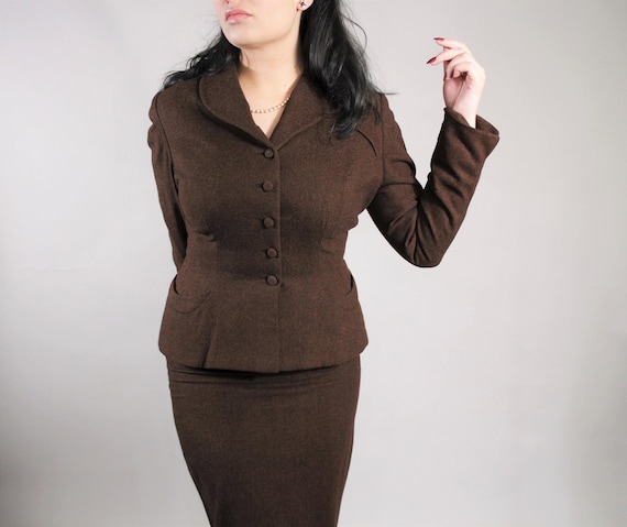 M Vintage 40s/50s Women’s Skirt Suit - image 1