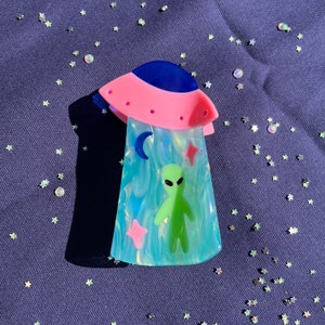 UFO Acetate Hair Claw