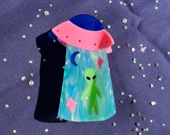 UFO Acetate Hair Claw