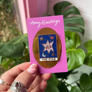 The Star Hard Enamel Pin