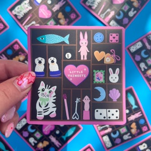 Little Trinkets Matte Vinyl Sticker