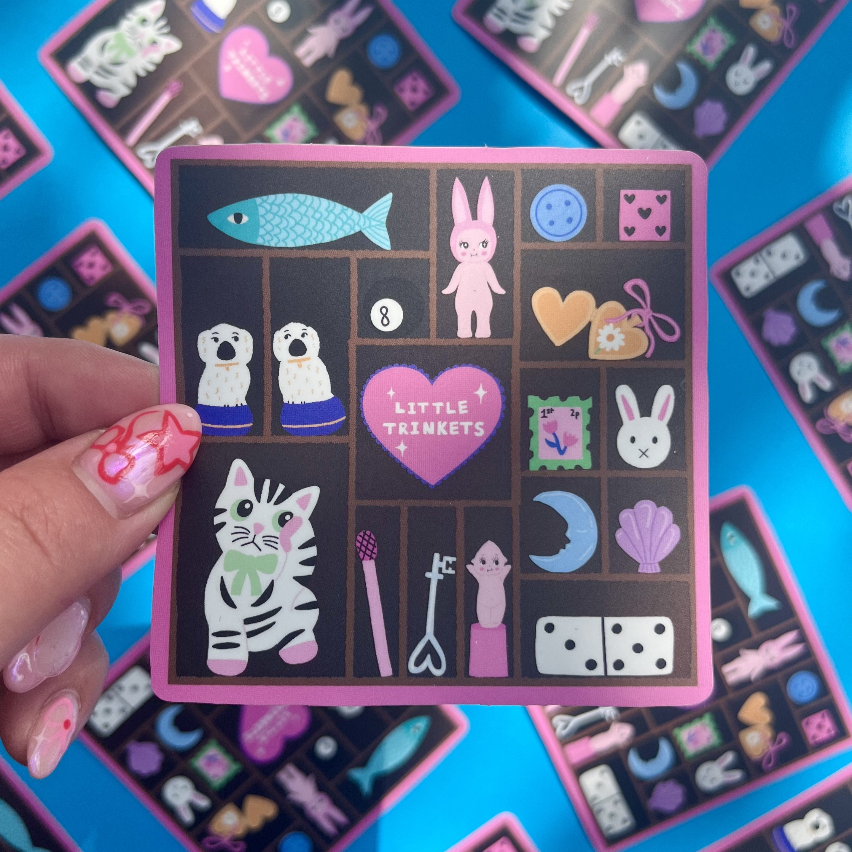 Little Trinkets Matte Vinyl Sticker