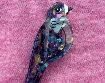 Pigeon Acetate Hair Claw