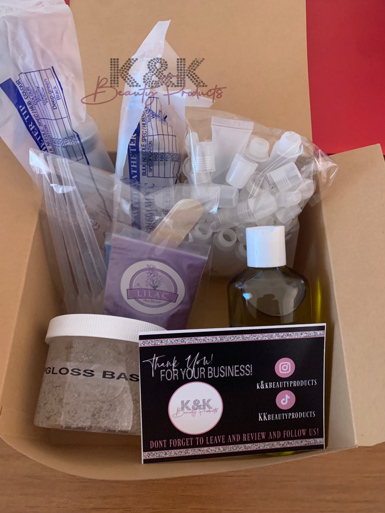 Lip Gloss Starter Kit Start Your Beauty Business Today Great Etsy