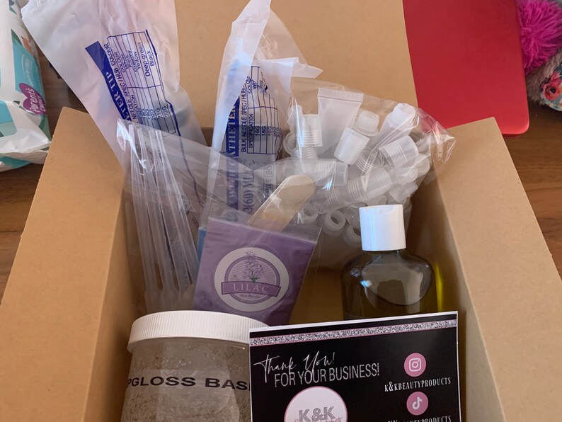 Lip Gloss Starter Kit Start Your Beauty Business Today Great Etsy