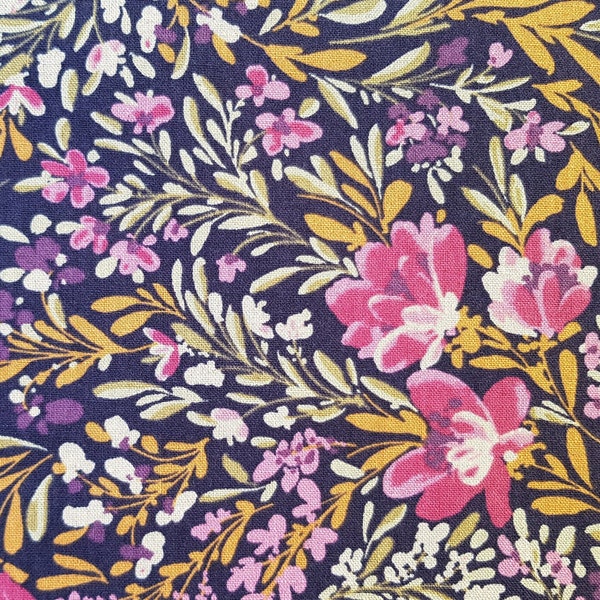 RJR Fabrics Toile Papillons dans le Jardin - Lin / Coton 0.5m x 1.10m