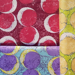 Rarity, Tina Givens for Free Spirit / from the Feather Flock series of Moon Sky in 3 colors, 0.5 x 1.10 m