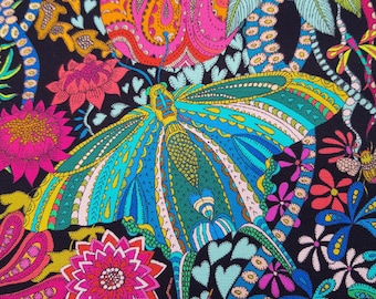 Windham Fabrics - "Twilight Dance" by Sally Kelly - Cotton Canvas - 250gr/m2 - 0.5 m x 1.10 m