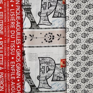 Rarity!!! Janet Wecker Frisch " Couturière Parisienne " fabrics 0.5 x 1.10 m
