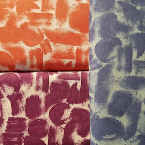 Cotton+Steel "Glory" , by Megan Carter der Harmony in 3 Farben 0,5 m x 1,10m Heavyweight / Canvas