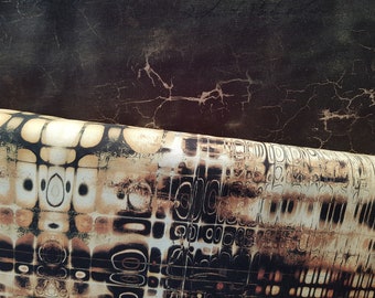 Tim Holtz for Free Spirit - Eclectic Elements "Abandoned" PWTH 127 London Gridlock 0.5m x 1.10m