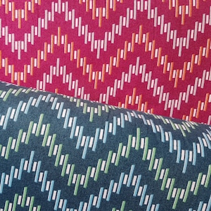 Sell-out!!! Free Spirit, Denyse Schmidt &quot;Franklin&quot; the Zig Zag Dash 0.5 x 1.10 m