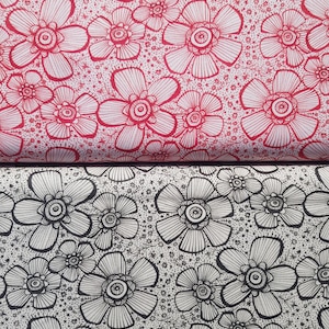 Cori Dantini- "Love is spoken here" combi fabric 0.5m x 1.10m