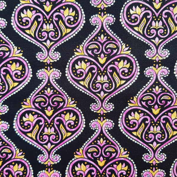 Hope Yorder for Blank Quilting "Mandala Tango  "Patt NO.9653,  0,5 x 1,10 m orientalisches Design