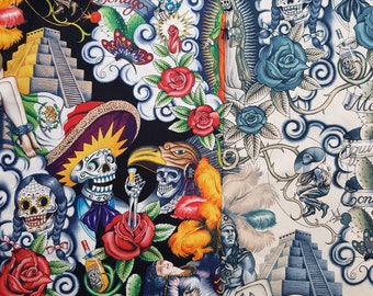 Alexander Henry - "Contigo", Mexiko, 0,5 x 1,10 Meter, 2 Farben