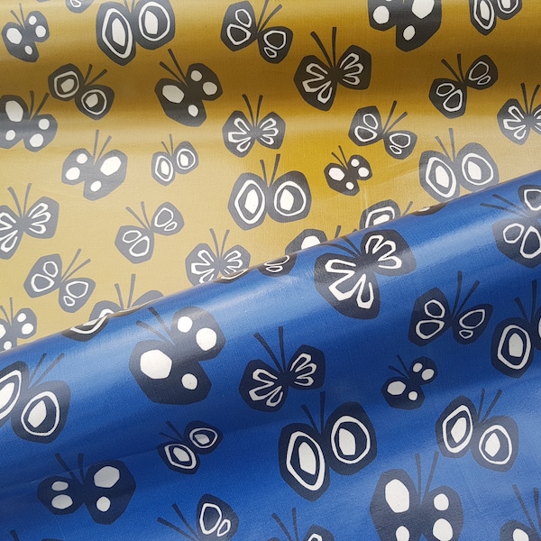 Kokka Tréfle Japan, Cotton Canvas and Oilcloth, 3 variations 0.5 x 1.10 m and 1.07 respectively for laminated goods