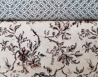 NEW !!! Tim Holtz "Neutral Palette" - the Wallpaper & Tiny Print - 0.5 m x 1.10 m