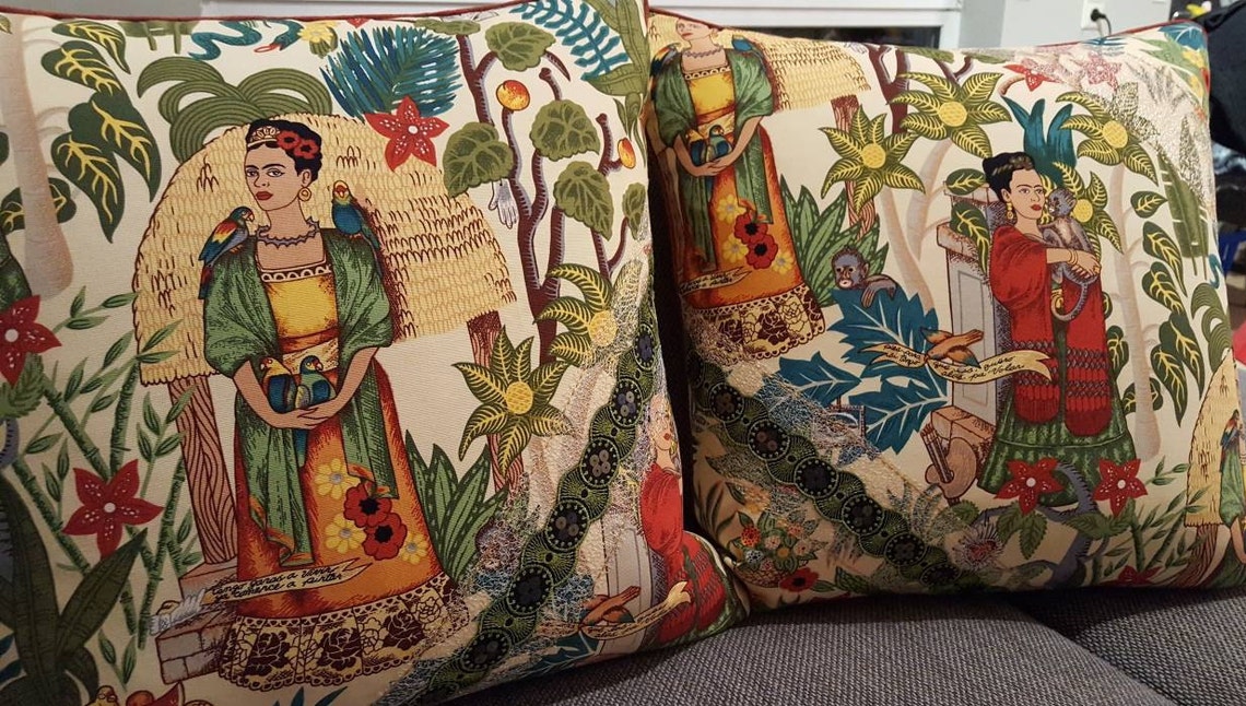 Alexander Henry Upholstery Fabric Fridas Garden Etsy