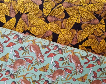 Rachel Hauer for Free Spirit, &quot;Forest Floor&quot; - The Forager & The Moths to a Flame, 0.5mx 1.10 m