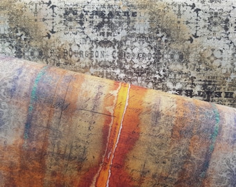 Tim Holtz for Free Spirit-Eclectic Elements &quot;Abandoned 2&quot; at the Dyed Stripe & Du Theater