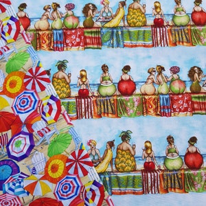 Mary Stewart for Elizabeth Studio the legendary Fruit Ladies, 4 full rows 46.5 cm x 1.10 m image 8