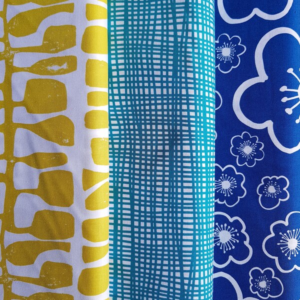 Windham Fabrics, "Bella" and "Follie" Lotta Jansdotter 0.5 x 1.14 m