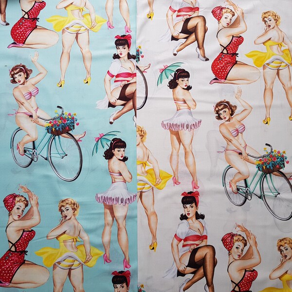 Alexander Henry - Good and Plenty 0.5m x 1.10m Pin Up Fabric